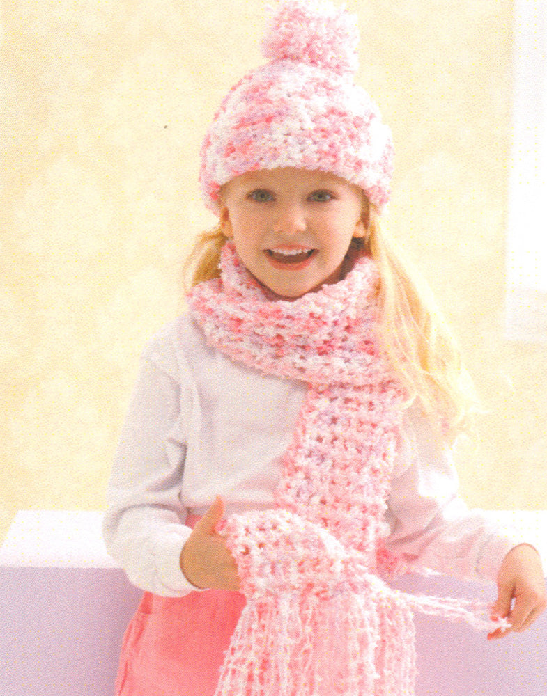 Bubbles Hat and Scarf Pattern