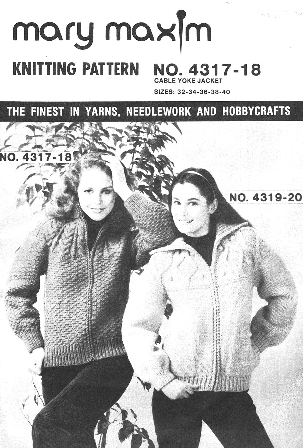 Cable Yoke Jacket Pattern