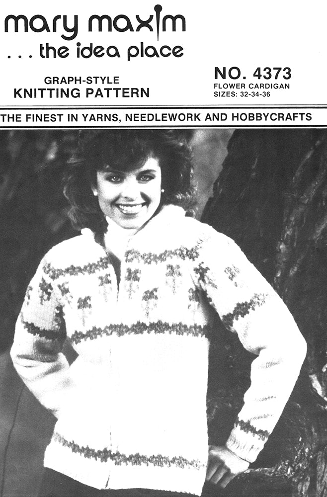 Flower Cardigan Pattern