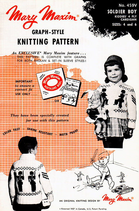Soldier Boy Cardigan Pattern