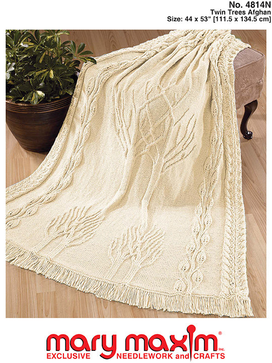 Twin Trees Afghan Pattern