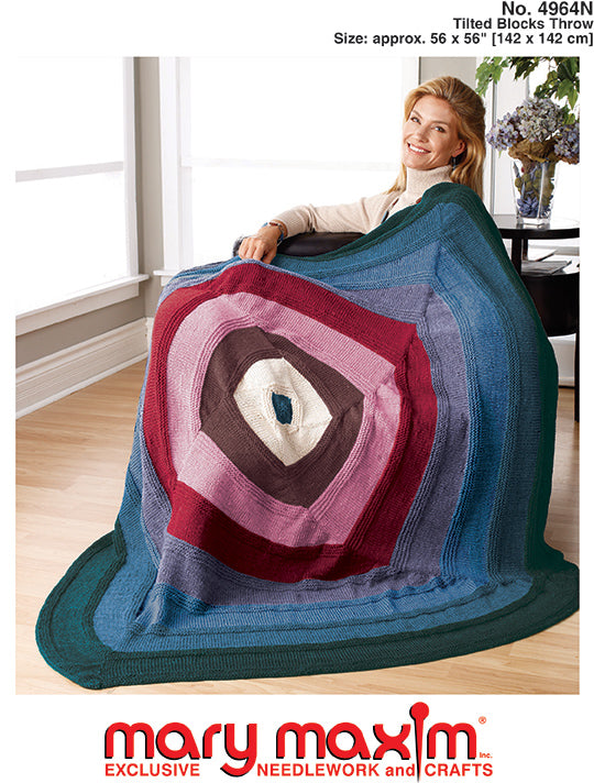 Modèle de lancer de blocs inclinés