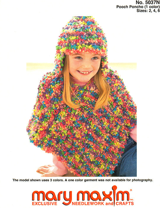 Free Pooch Poncho 1 Colour Pattern