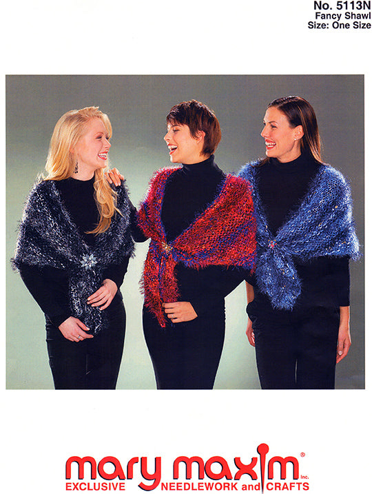 Modèle de châle fantaisie