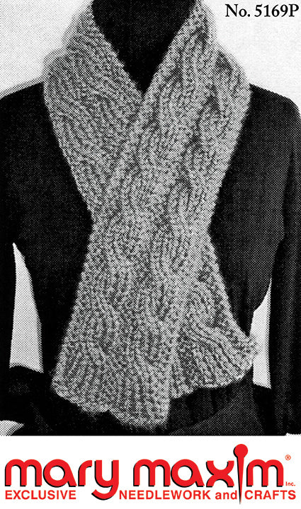 Cabled Scarf and Headband Pattern
