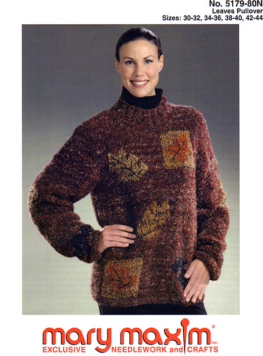 Leaves Pullover Pattern