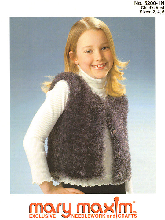 Free Child's Vest Pattern