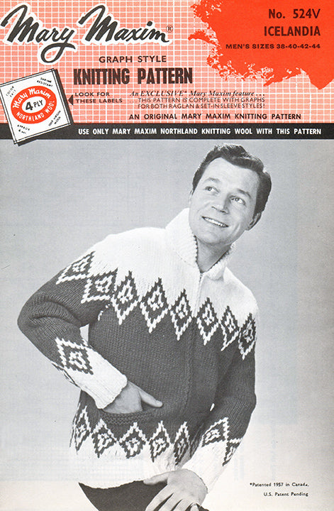 Adult's Icelandia Cardigan Pattern