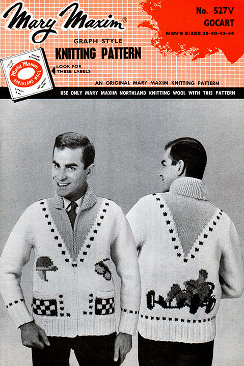 Go-Cart Cardigan Pattern
