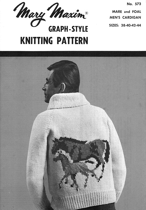 Mare and Foal Cardigan Pattern