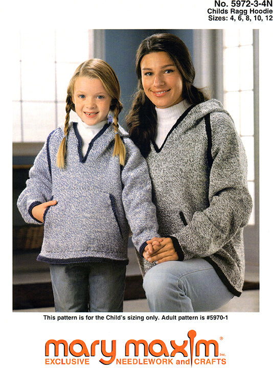 Childs Ragg Hoodie Pattern