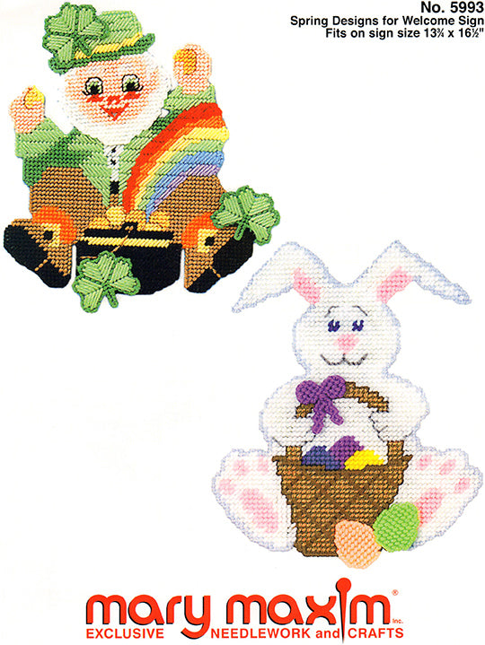 Spring Designs for Welcome Sign Pattern