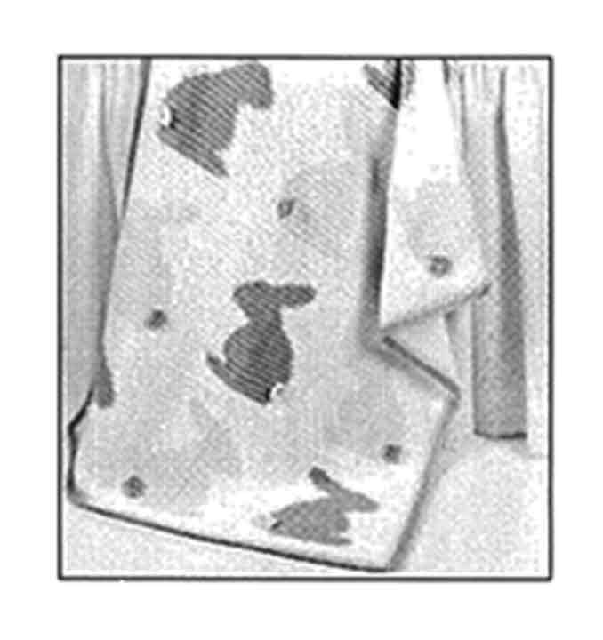 Modèle afghan de lapins à gogo