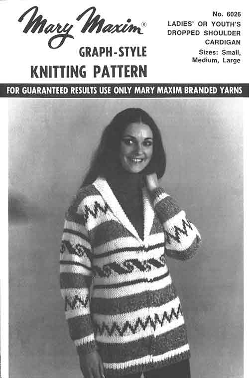 Modèle de cardigan à épaules tombantes pour dames ou jeunes