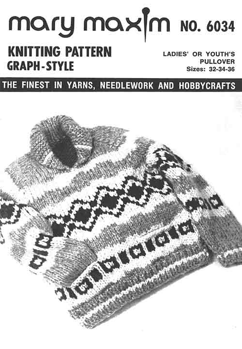Ladies' or Youth's Pullover Pattern