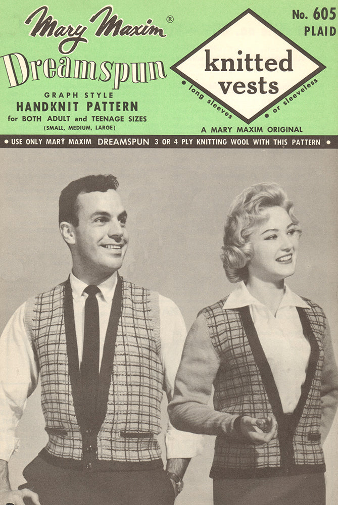 Plaid Vest Pattern