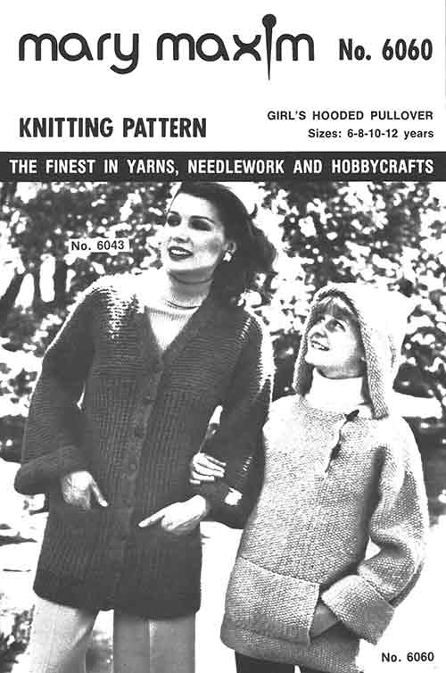 Girl's Hooded Pullover Pattern