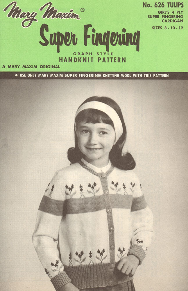 Tulips Cardigan Pattern