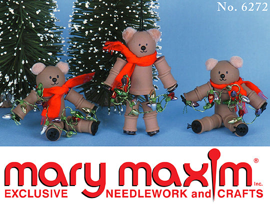 Tree Trimming Teddies Pattern