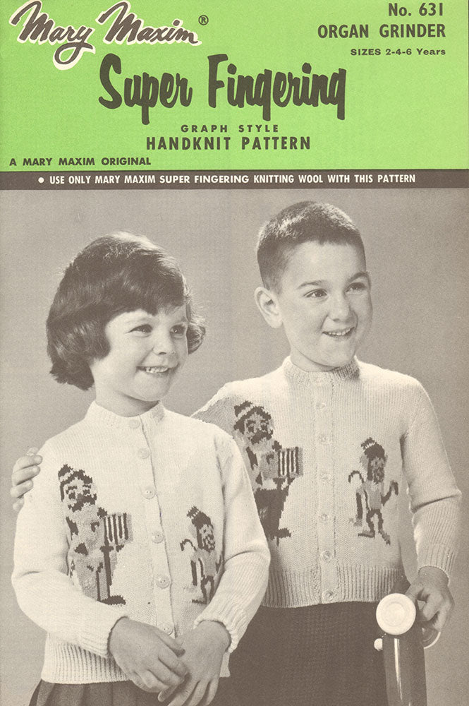 Modèle de cardigan de broyeur d’orgue