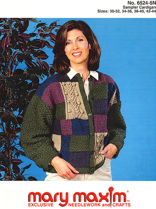 Sampler Cardigan Pattern