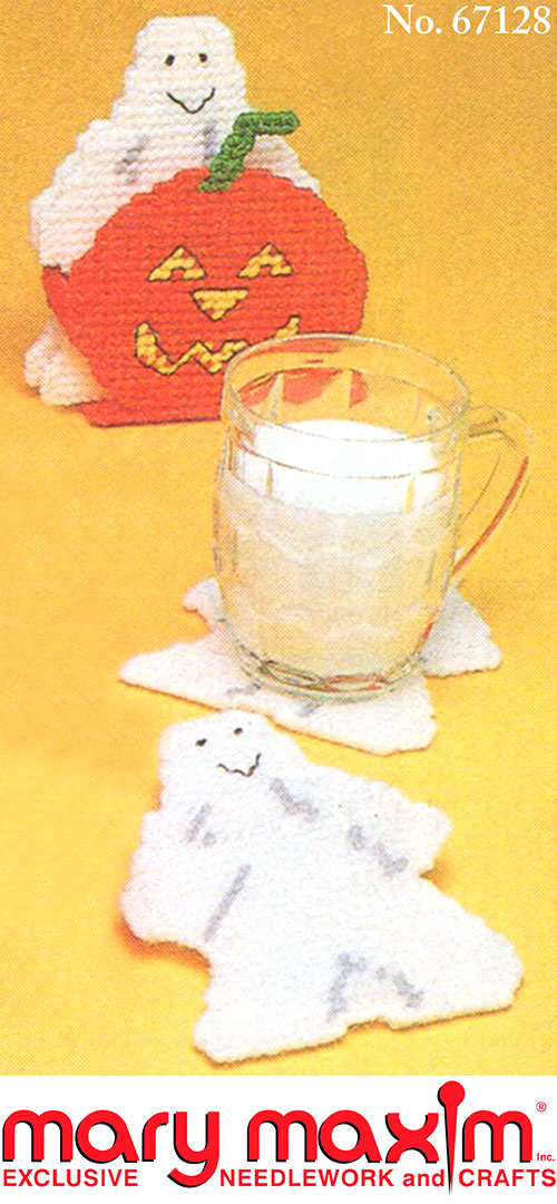 Ghost Coasters Pattern