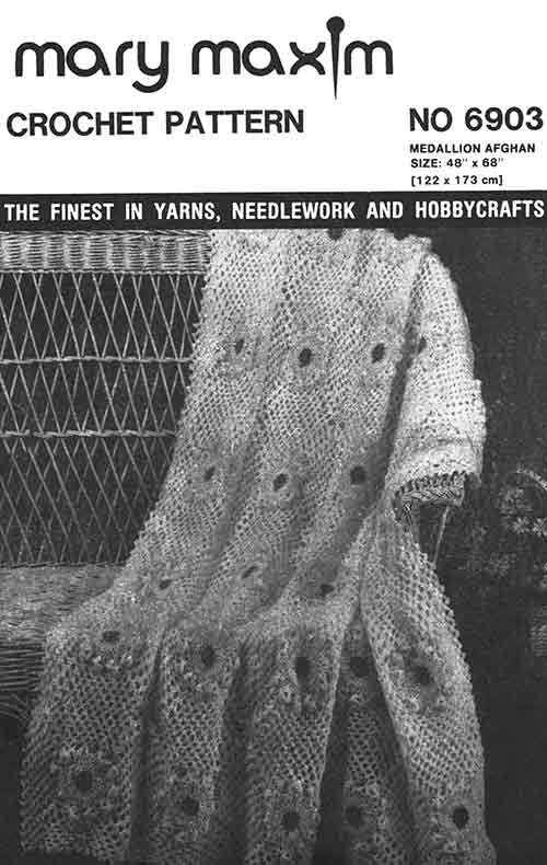 Modèle afghan de médaillon