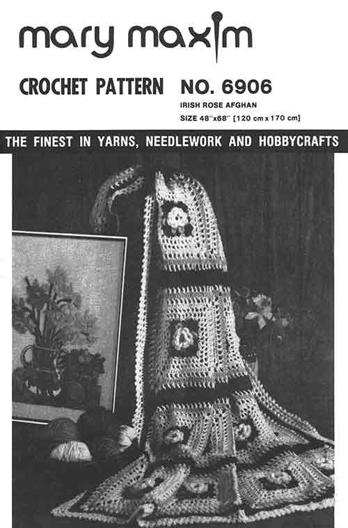 Irish Rose Afghan Pattern