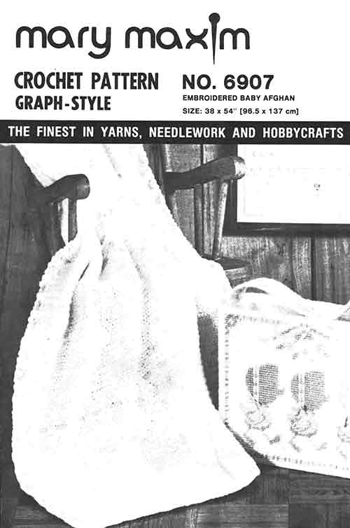 Embroidered Baby Afghan Pattern