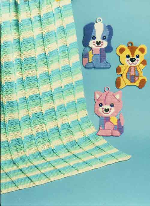 Laced Up Baby Afghan Pattern