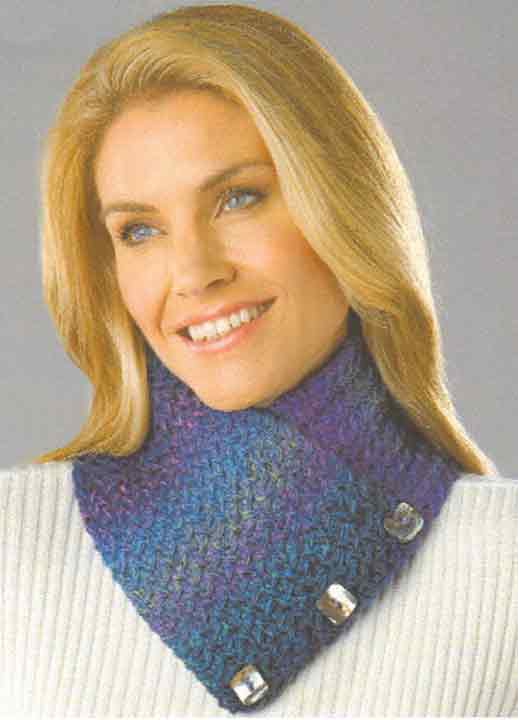 Motif de cache-cou marbré