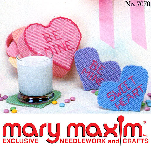 Heart Notes Coasters Pattern