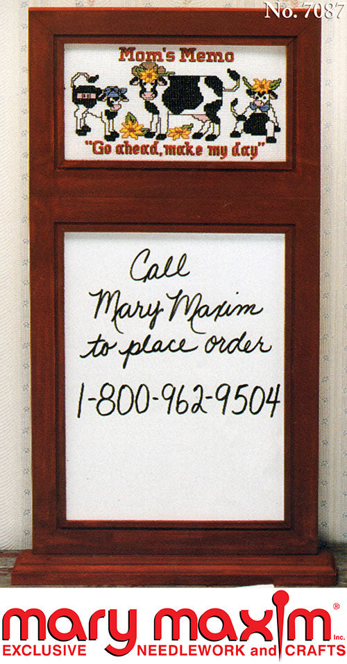 Mom's Memo Board Pattern