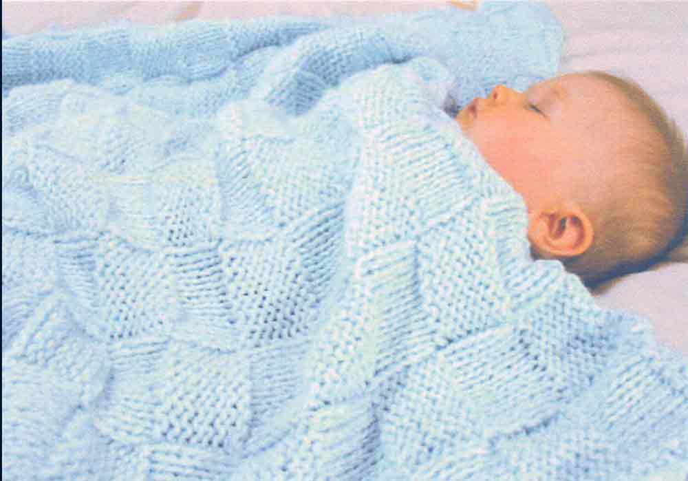 Baby Basketweave Blanket Pattern