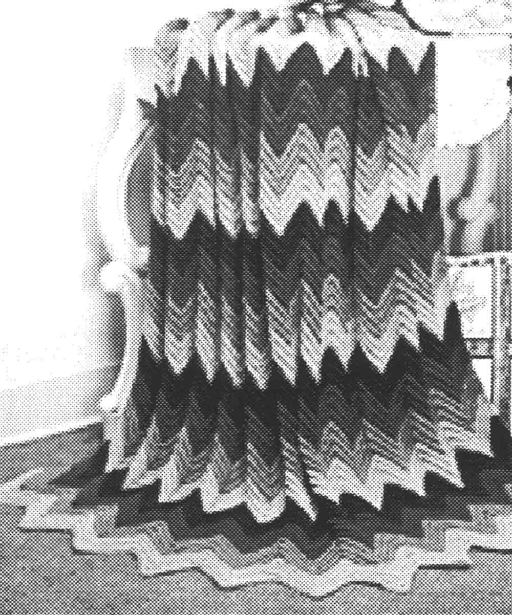 Ripple Afghan Pattern