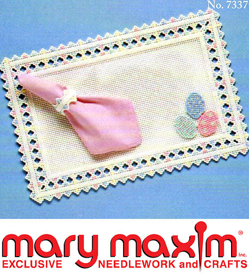 Easter Egg Placemats and Napkin Rings Pattern