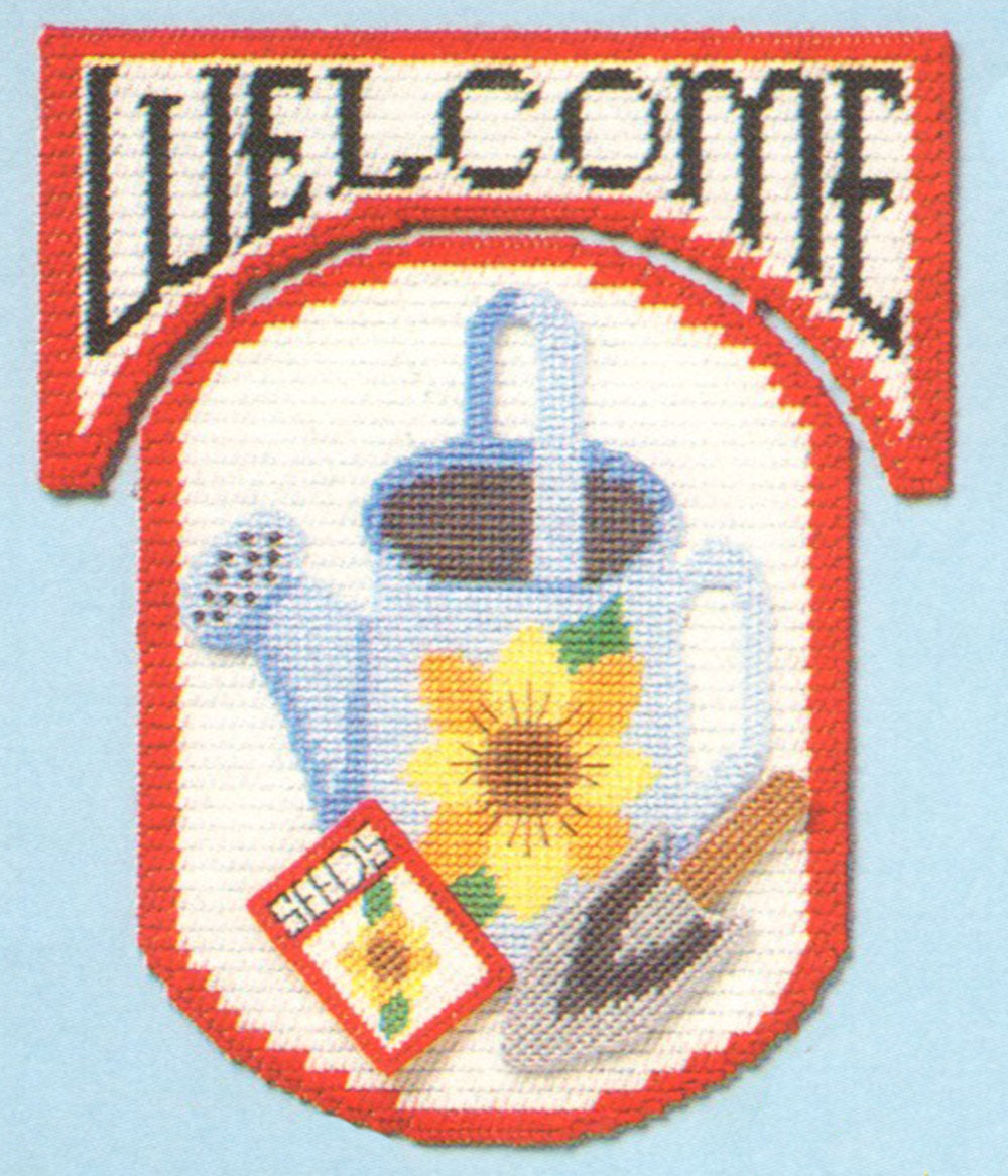 Porte-affiche avec motif arrosoir/ballons de fête