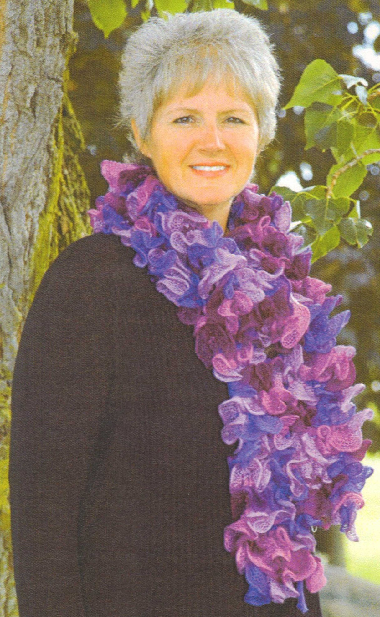 Frill Seeker Scarf Pattern