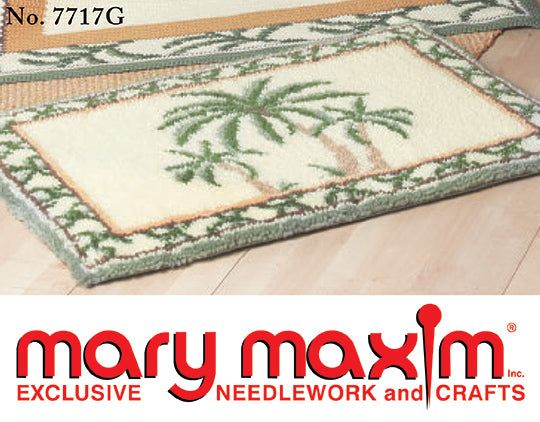 Palm Tree Rug Pattern