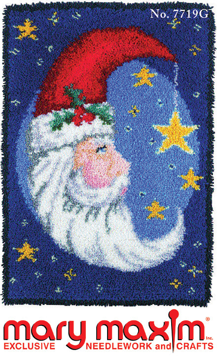 Santa Moon Rug Pattern