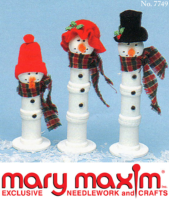 Snowman Family Pattern