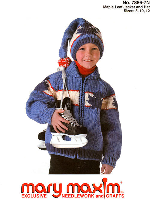 Maple Leaf Jacket and Hat Pattern