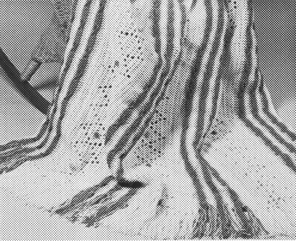 Diamants et rubans motif afghan