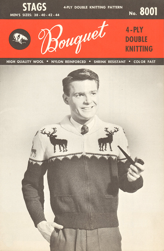 Stags Cardigan Pattern