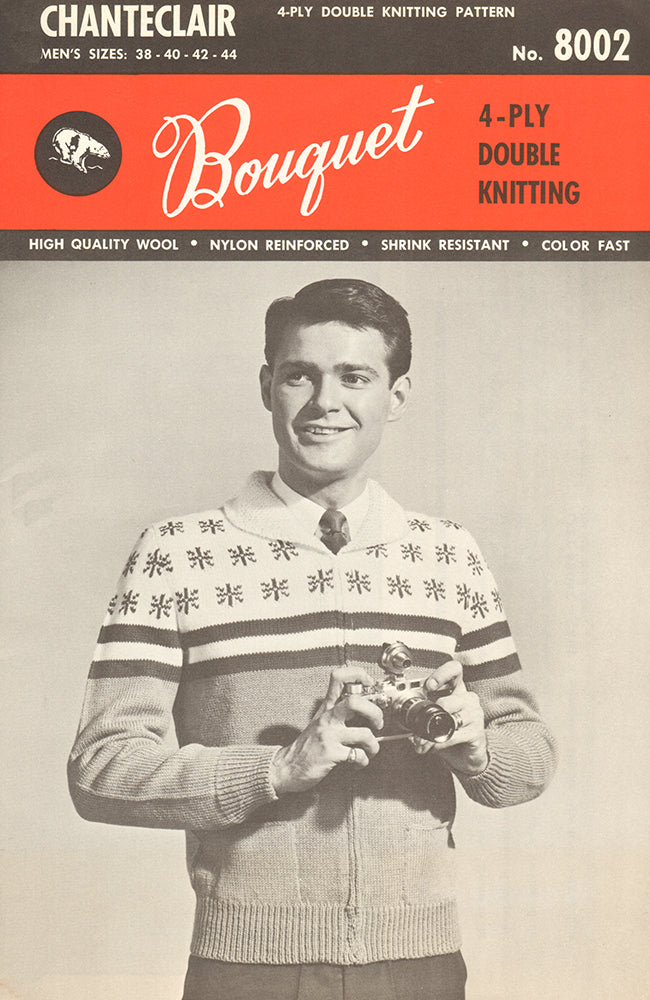 Patron Cardigan Chanteclair