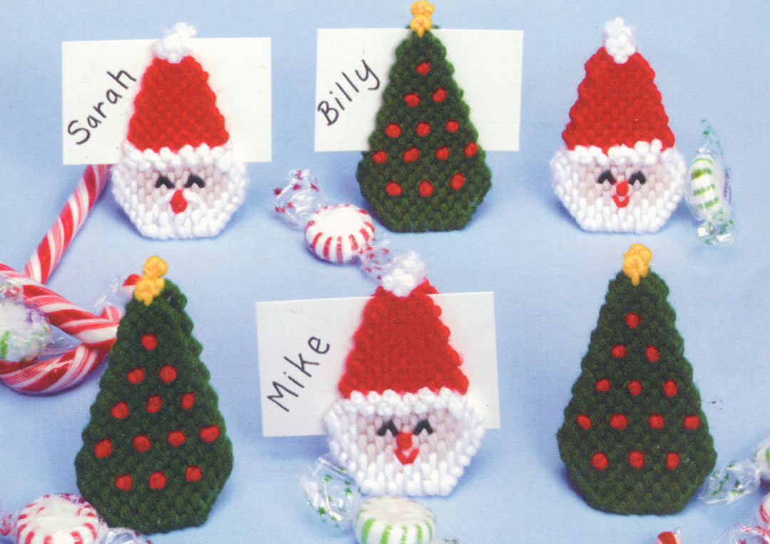 Santa and Tree Party Favors Pattern