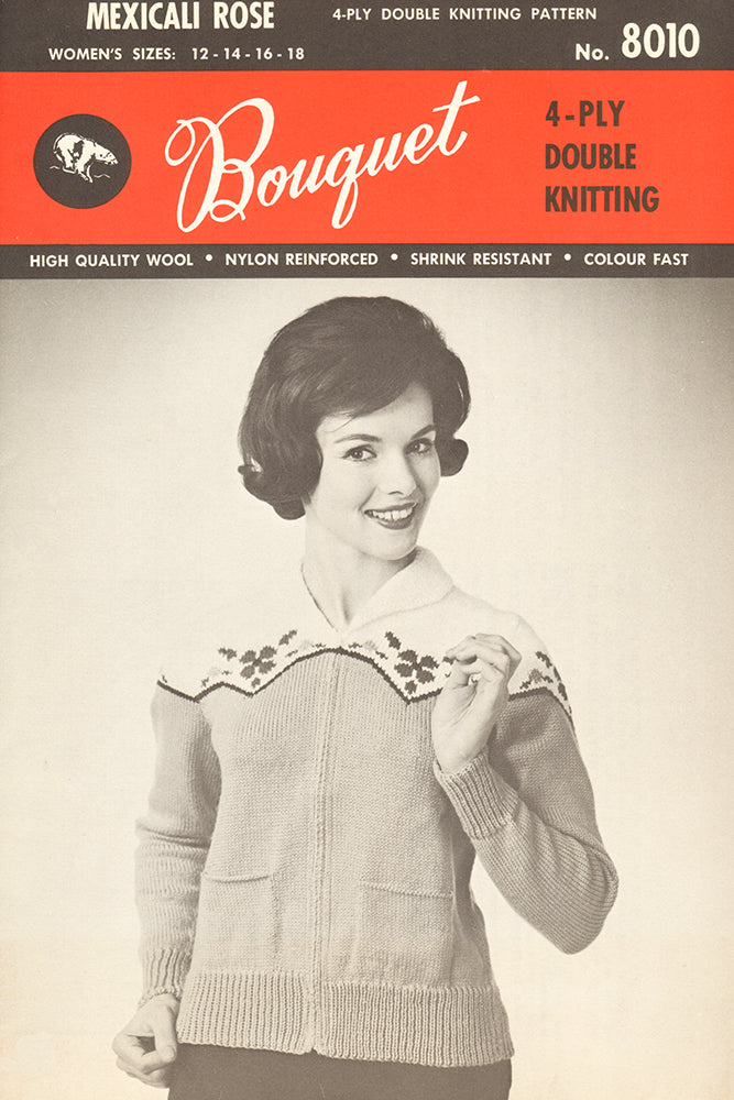 Mexicali Rose Cardigan Pattern