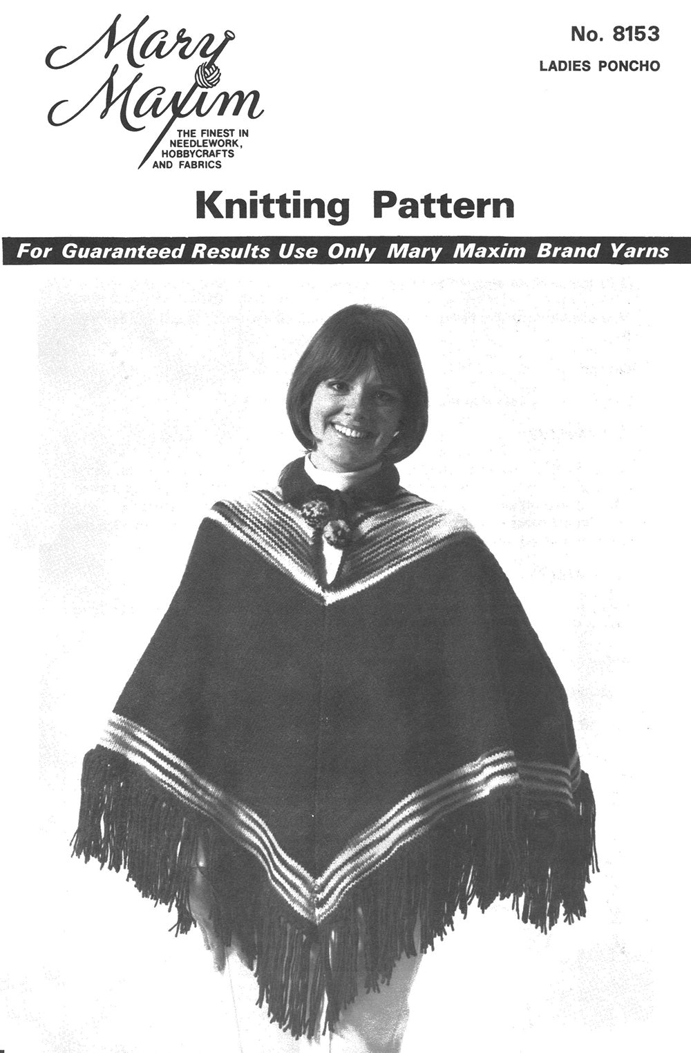 Patron de poncho pour femme