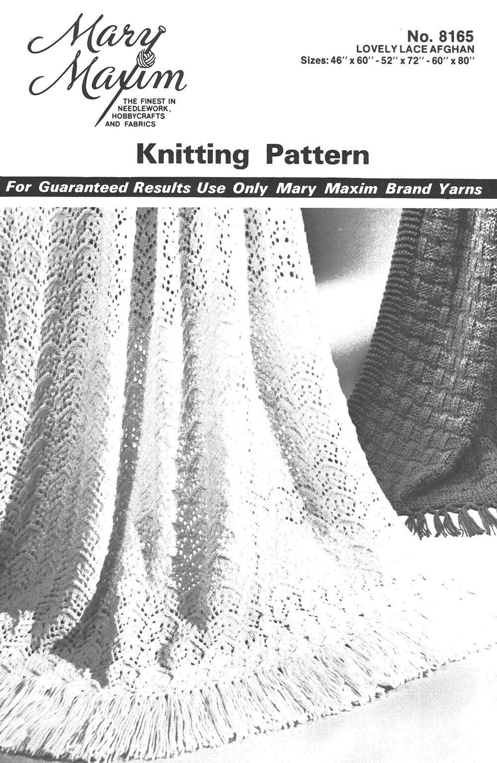 Joli motif afghan en dentelle