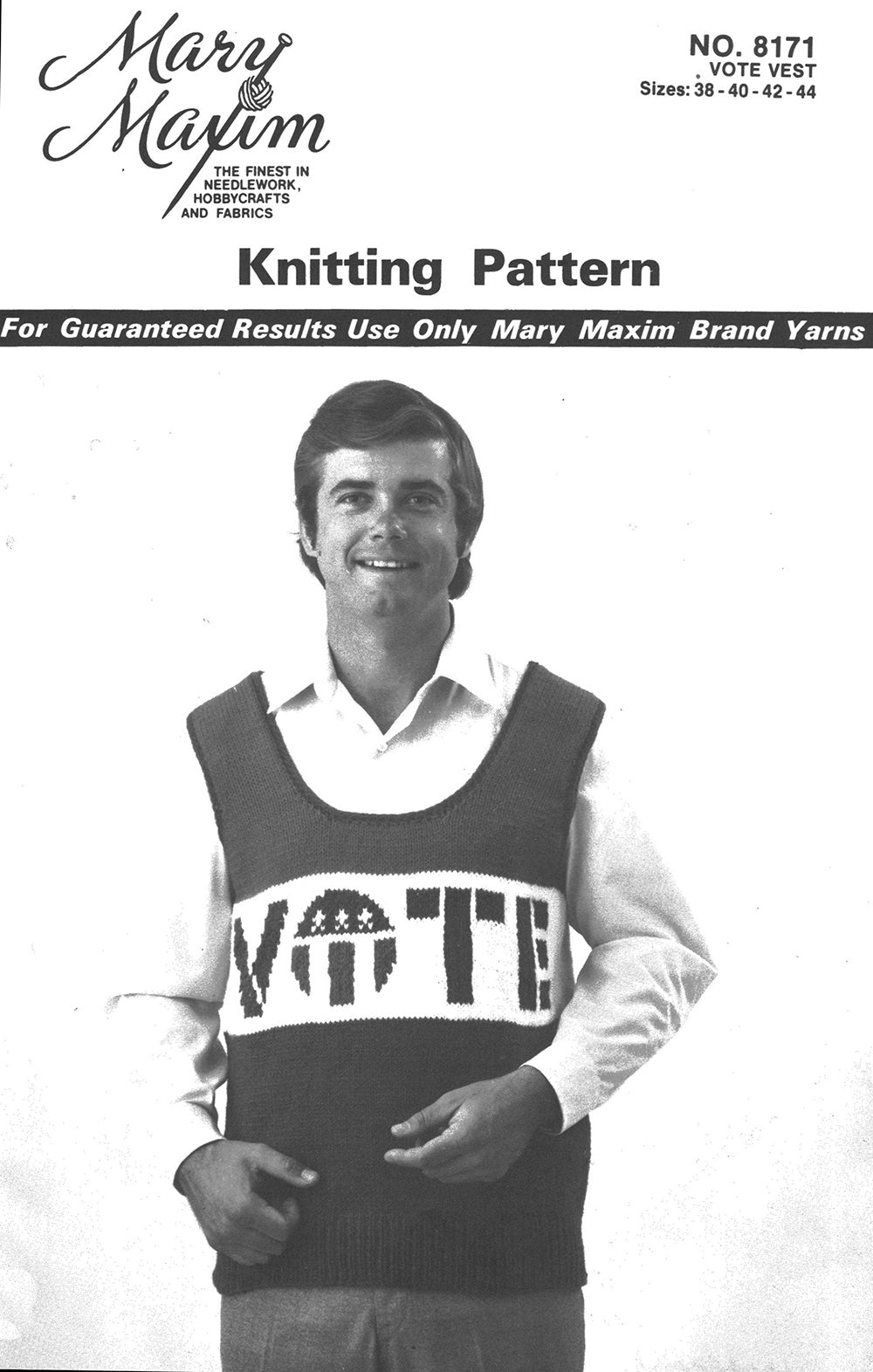 Vote Vest Pattern